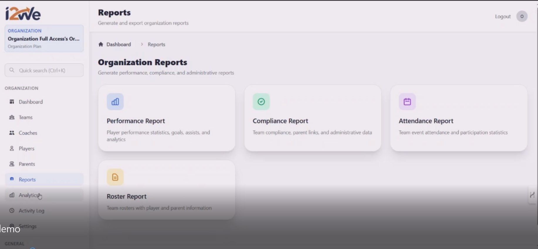 Analytics Demo