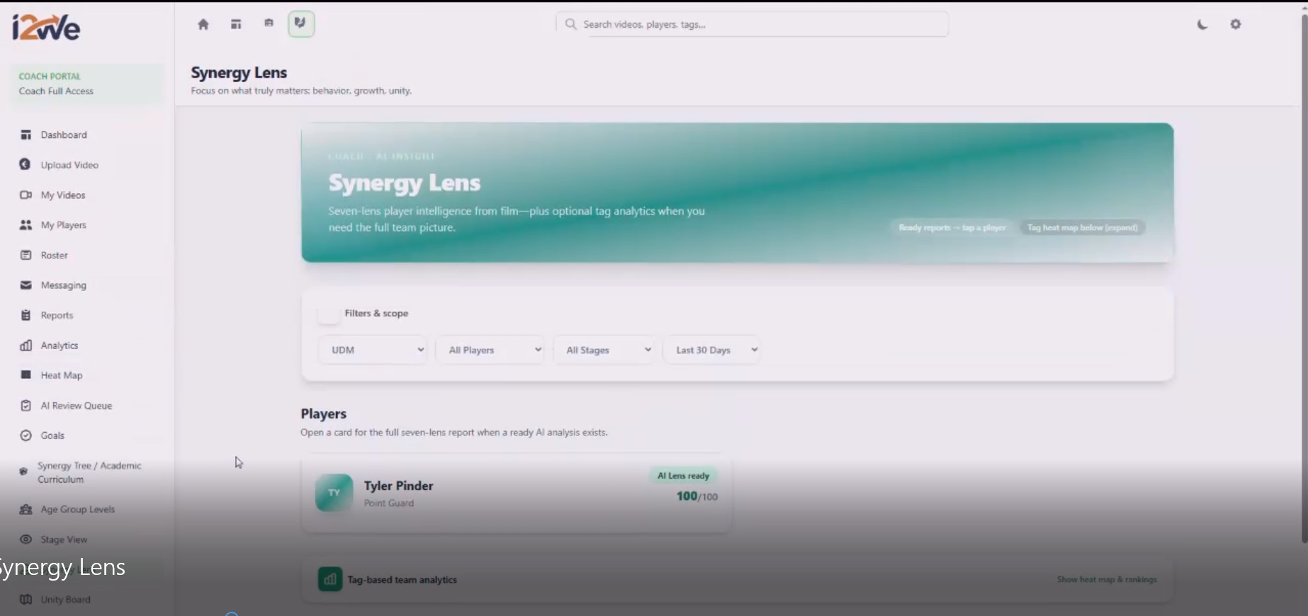 Synergy Lens feature