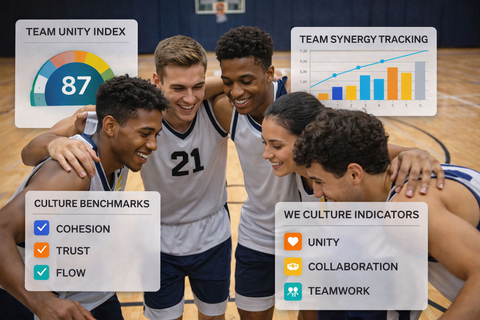 Teams building winning culture with I2We